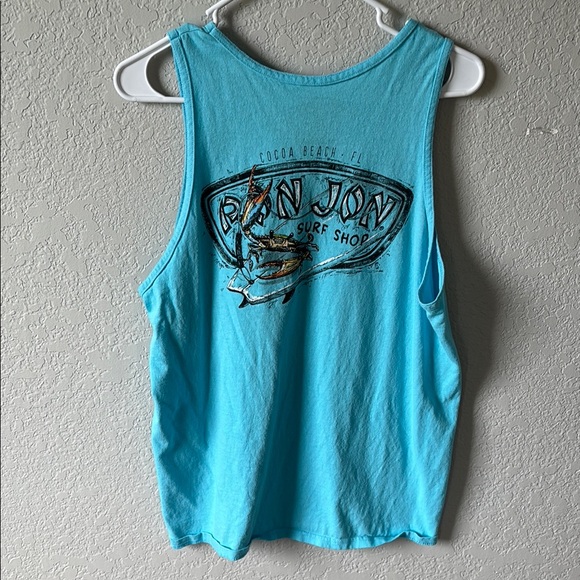 Ron Jon Surf Shop Blue Tank Top - Picture 2 of 3